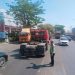 Satlantas Polres Maros Berjibaku di Tengah Terik Matahari, Urai Antrean SPBU