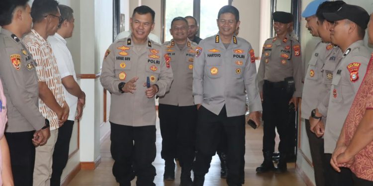 Kapolres Toraja Utara Terima Langsung Kunjungan Tim Supervisi Polda Sulsel
