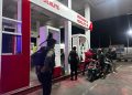 Personel Polres Parepare Gelar Patroli di SPBU, Antisipasi Gangguan Kamtibmas Dampak Antrean BBM