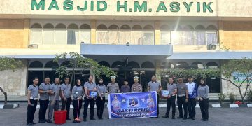 Sambut HUT Lalu Lintas ke-71, Ditlantas Polda Sulsel Gelar Bakti Religi