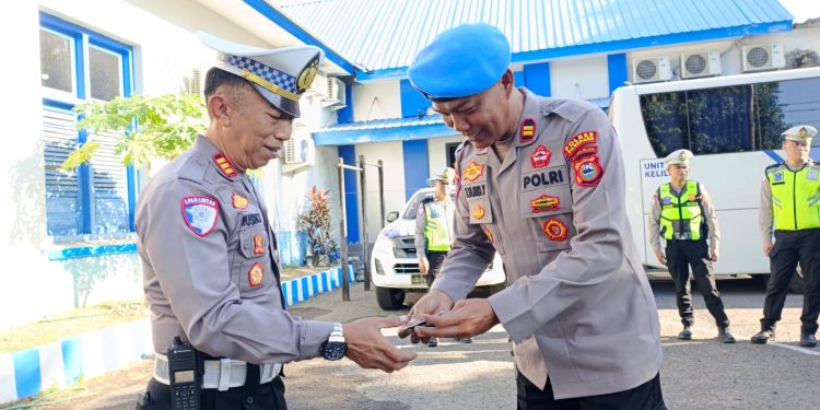 Sipropam Sidak Personel Sat Lantas Polres Parepare, Kasat Lantas: Ini Pengingat Baik