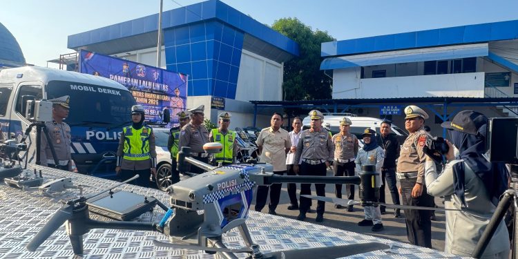Ditlantas Polda Sulsel Gelar Pameran Peralatan Khusus dan Kendaraan Operasional Lalu Lintas