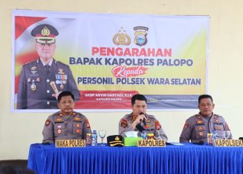 Kapolres Palopo Kunjungi Polsek Wara Selatan, Tekankan Sop Dan Keharmonisan Keluarga