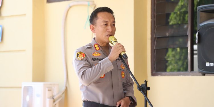Kapolres Maros Ingatkan Personel Jauhi Pelanggaran dan Judi Online