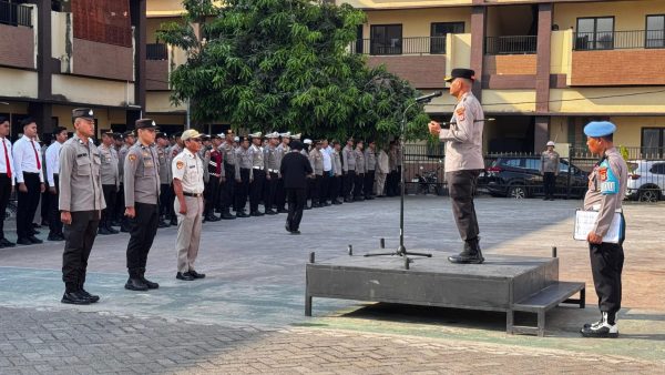 Pimpin Apel Jam Pimpinan, Kapolresta Gowa: Pertahankan Situasi Agar Tetap Aman dan Kondusif