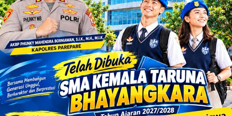 Ayo Daftar! Polres Parepare Bocorkan Syarat Diterima dan Dapat Beasiswa di SMA Kemala Taruna Bhayangkara