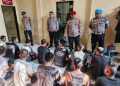 Pawas bersama Provost Beri Tausiah ke Tahanan Polres Parepare