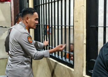 Kapolresta Gowa Titip Pesan ke Tahanan: Jadikan Kesalahan sebagai Pelajaran