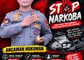 AKBP Douglas Mahendrajaya Ajak Warga Wajo Jauhi dan Perangi Narkotika