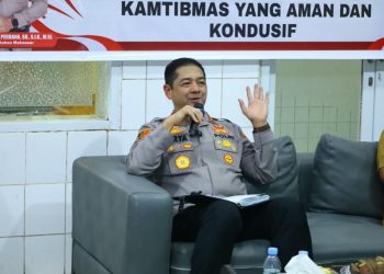 Ngopi Kamtibmas di Mario, Kapolrestabes Makassar Ajak Orang Tua Peka Dengan Pergaulan Anak