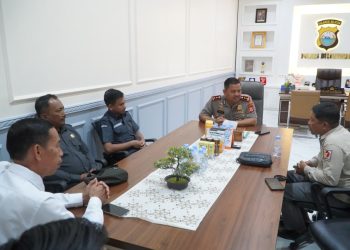 Kapolres Bulukumba Terima Kunjungan Ketua Bawaslu, Perkuat Koordinasi Jelang Tahapan Pemilu