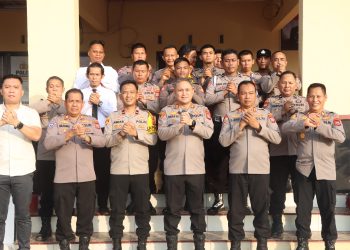 Kapolres Sidrap Tatap Muka Dengan Kapolsek Pitu Riase dan Personel Polsek