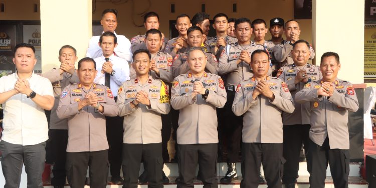 Kapolres Sidrap Tatap Muka Dengan Kapolsek Pitu Riase dan Personel Polsek
