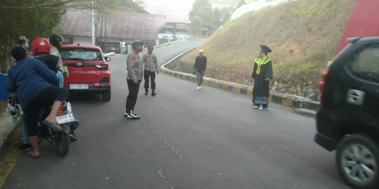 Personel Polres Toraja Utara Sukses Amankan Kegiatan Wisuda UKI Toraja