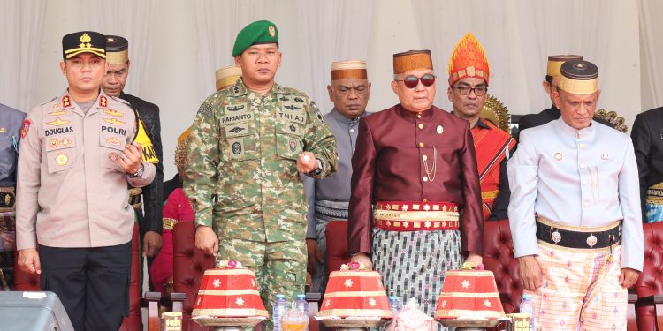 Kapolres Wajo Hadiri Upacara Hari Sumpah Pemuda ke-98 Yang Dipimpin Bupati