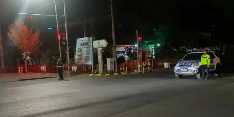 Cegah Balap Liar di Dini Hari, Satlantas Polres Palopo bersama Tim KRYD Gelar Patroli
