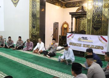 Dekatkan Diri ke Masyarakat, Kapolres Sidrap Gaungkan Program Subuh Keliling
