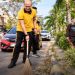 Jaga Lingkungan Bersih dan Sehat, Kapolres Pinrang Bersama Personel, DLH dan Masyarakat Gelar Korvey