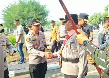 Kapolres Tana Toraja Hadiri Upacara Serah Terima Pataka Pallawa Lipu
