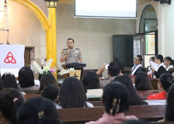 Serap Aspirasi Warga Polres Sidrap Gelar Minggu Kasih di Rumah Ibadah Toraja
