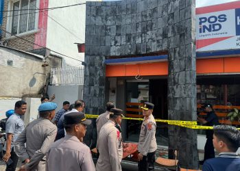 Dampingi PJU Polda Sulsel, Kapolresta Gowa Cek Langsung Kantor Pos Pascadirusak Massa