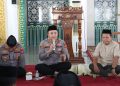Wujud Polisi Bersama Masyarakat, Kapolres Sidrap Gelar Jumat Keliling di Masjid Agung