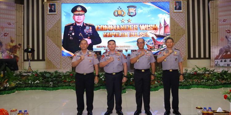 Kapolda Sulsel Luncurkan Commander Wish Ewako, Tegaskan Empati, Kewaspadaan, Keadilan dan Kolaboratif