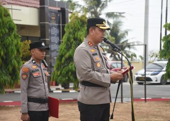 Kapolres Bulukumba Pimpin Apel Gelar Pasukan Operasi Patuh Pallawa 2026, Sasar 8 Pelanggaran Prioritas