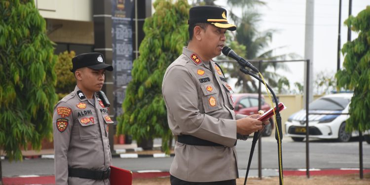 Kapolres Bulukumba Pimpin Apel Gelar Pasukan Operasi Patuh Pallawa 2026, Sasar 8 Pelanggaran Prioritas