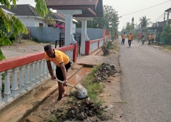Green Policing, Personel Polres Luwu Bergerak Nyata Jaga Kebersihan Lingkungan