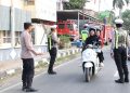 Personel Satlantas Polres Wajo Gencar Sosialisasi Ops Patuh Pallawa 2026, Pengendara Diimbau Tertib Berlalu Lintas