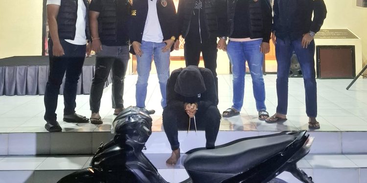 Respon Cepat Tim URC Resmob Polres Toraja Utara Ungkap Kasus Curanmor di Cafe Peleton