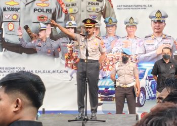 Commander Wish Kapolri Jadi Penekanan, Kapolresta Gowa Minta Personel Bekerja dengan Hati