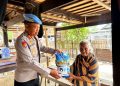 Peringati Hari Jadi ke-24 Propam Polri, Polres Sidrap Salurkan Bantuan Beras ke Warga Kanie