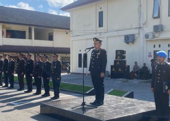 Pimpin Upacara Hari Kesaktian Pancasila, Wakapolres Selayar Ajak Personel Perkuat Persatuan
