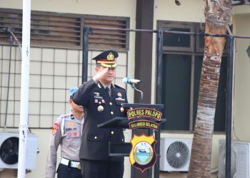 Upacara Hari Kesaktian Pancasila, Kapolres Palopo Ajak Personel Amalkan Nilai Pancasila
