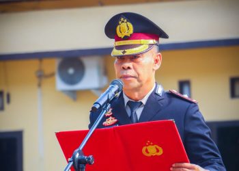 Perkuat Semangat Persatuan dan Pengabdian, Wakapolres Luwu Pimpin Upacara Hari Kesaktian Pancasila