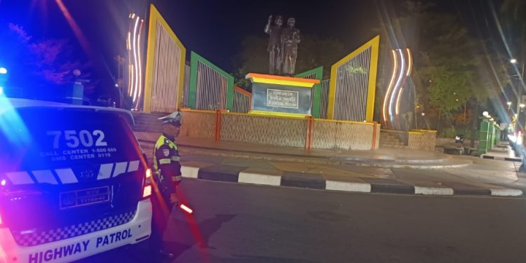 Personel Satlantas Polres Parepare Cek Sejumlah Titik Yang Rawan Balap Liar