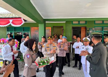 Kapolres Kepulauan Selayar Silaturahmi ke Kodim 1415 Dalam Rangka HUT ke-81 TNI