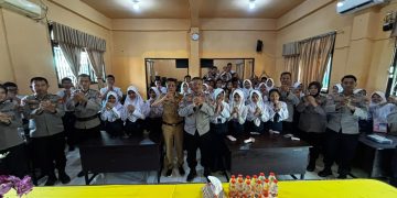 Sat Binmas Polres Soppeng Sosialisasikan SMA Kemala Taruna Bhayangkara dan Cegah Kenakalan Remaja