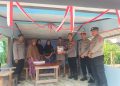 Sat Binmas Polres Palopo Serahkan Perlengkapan Siskamling, Perkuat Kamtibmas Di Wara Utara