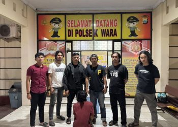 Unit Reskrim Polsek Wara Selatan Amankan Seorang Pria Yang Curi Besi Senilai Rp 6 Juta di Palopo