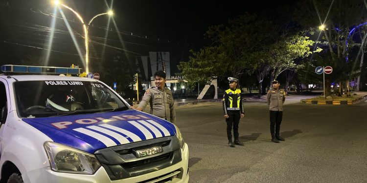 Cegah Balap Liar, Pamapta III Polres Luwu Intensifkan Patroli Malam untuk Jaga Kamtibmas