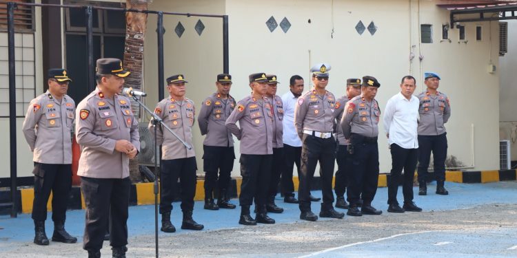 Wakapolres Palopo Tekankan Disiplin, Profesionalisme, Dan Sikap Humanis Dalam Apel Jam Pimpinan