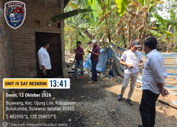 Sat Reskrim Polres Bulukumba Bongkar Gudang Penimbunan BBM Solar di Ujung Loe