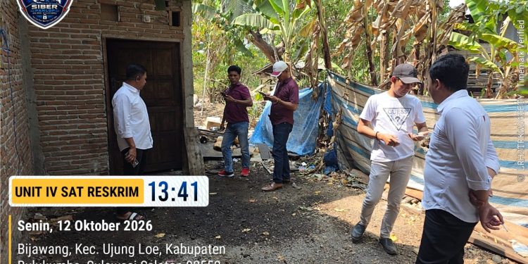 Sat Reskrim Polres Bulukumba Bongkar Gudang Penimbunan BBM Solar di Ujung Loe