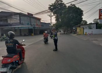 Jaga Kelancaran Lalu Lintas, Satlantas Polres Palopo Gelar Gatur Untuk Cegah Kecelakaan