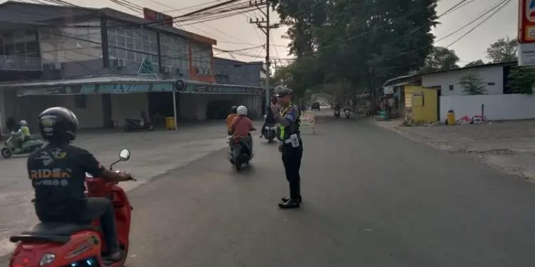 Jaga Kelancaran Lalu Lintas, Satlantas Polres Palopo Gelar Gatur Untuk Cegah Kecelakaan