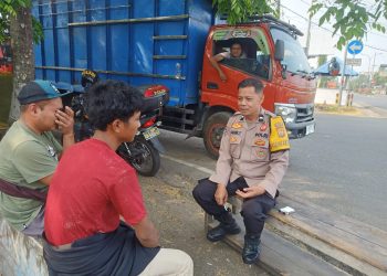 Jaga Stabilitas Kamtibmas, Bhabmtibmas Lumpue Gelar Sambang dan Binluh