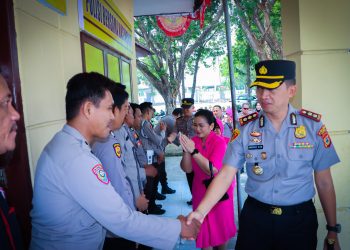 Kapolres Luwu Kunker ke Polsek Bajo dan Belopa, Tekankan Disiplin dan Pelayanan Humanis